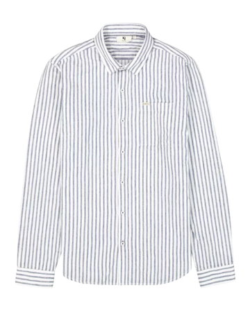 Blue Stripe LS Shirt